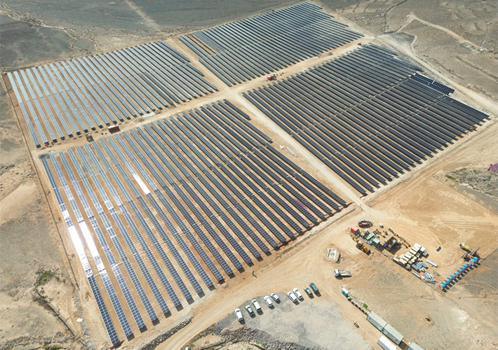 Foto Iberdrola inicia el proceso de puesta en marcha de Llanos Pelaos III, su primera planta fotovoltaica de Canarias.